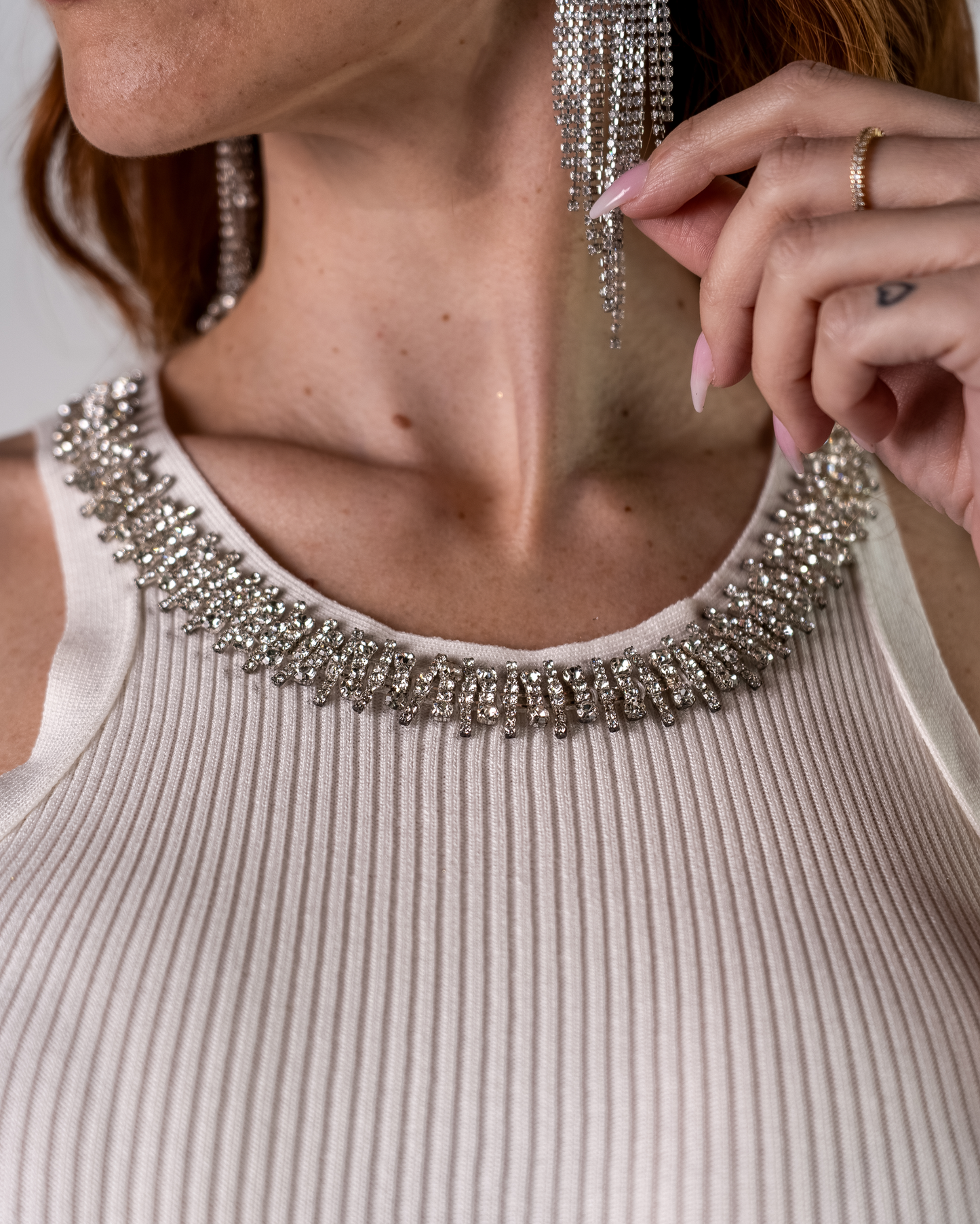 Abito Midi con Spacco