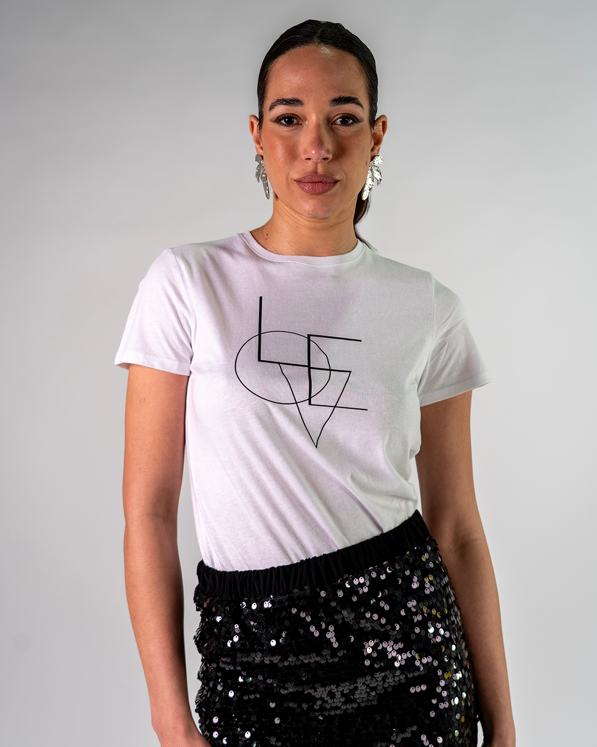 T-Shirt in Cotone LOVE