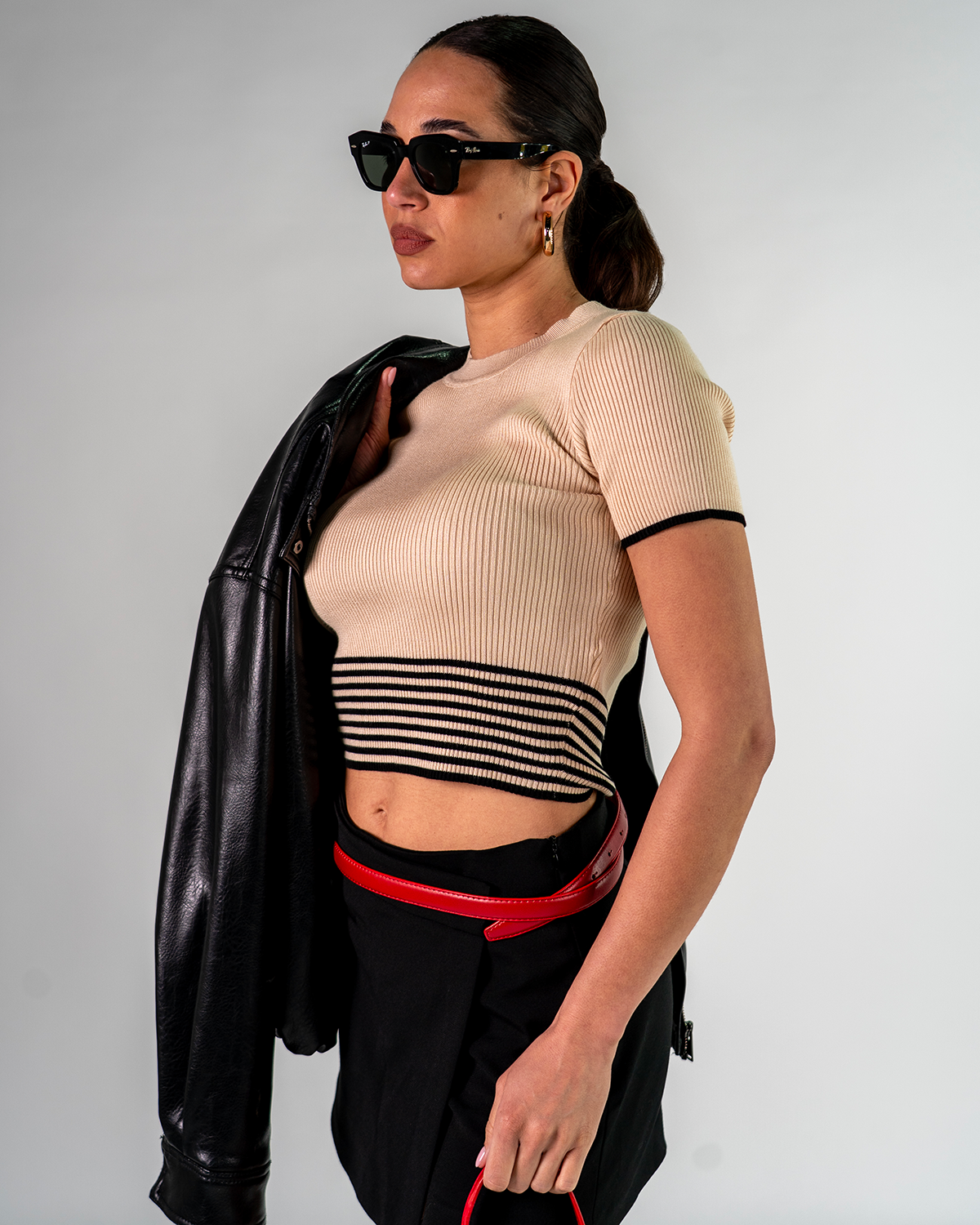 Crop Top a Costine