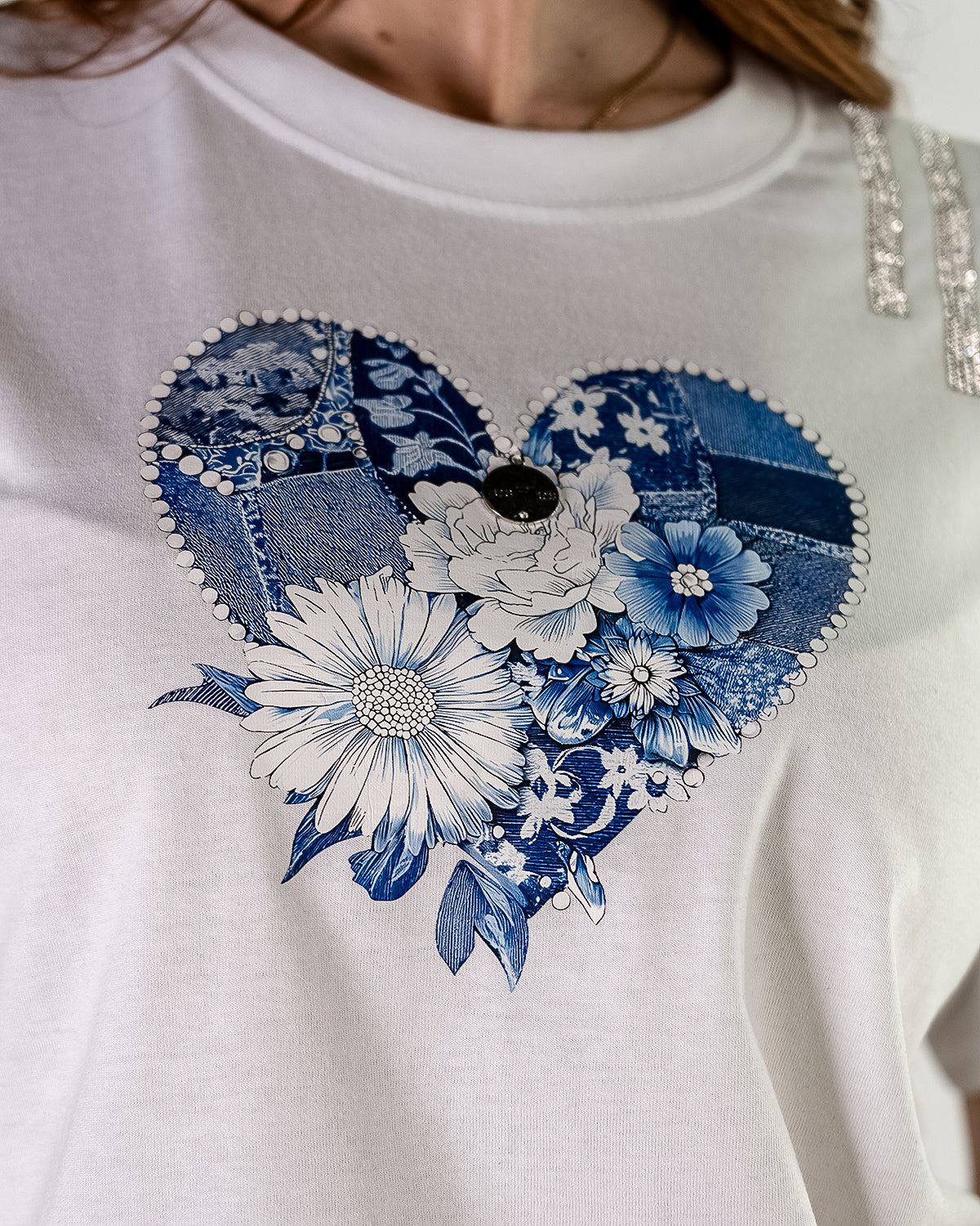 T-shirt in cotone Margherita