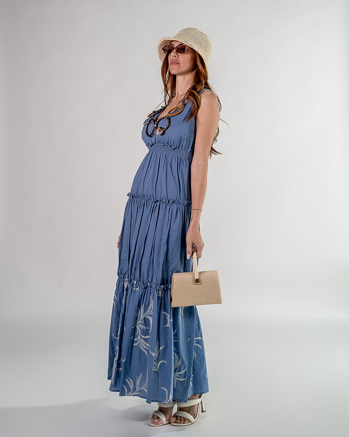 Maxi Dress Balze & Fiori