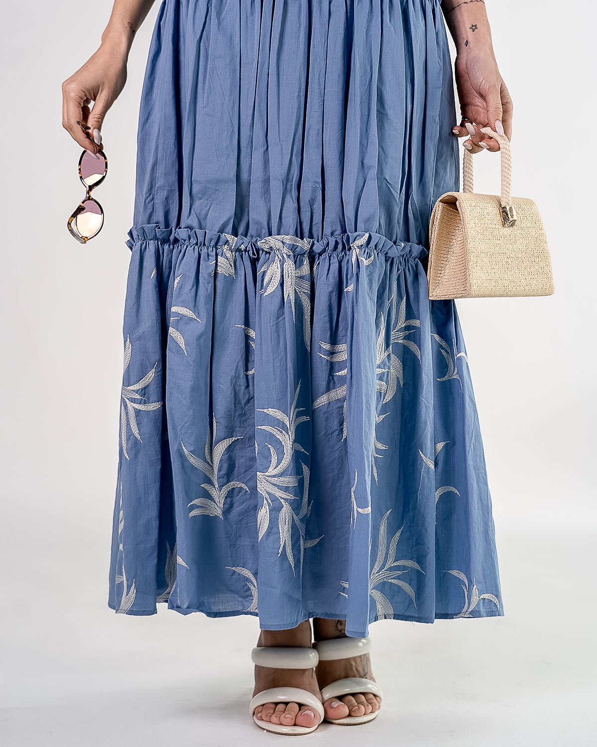 Maxi Dress Balze & Fiori