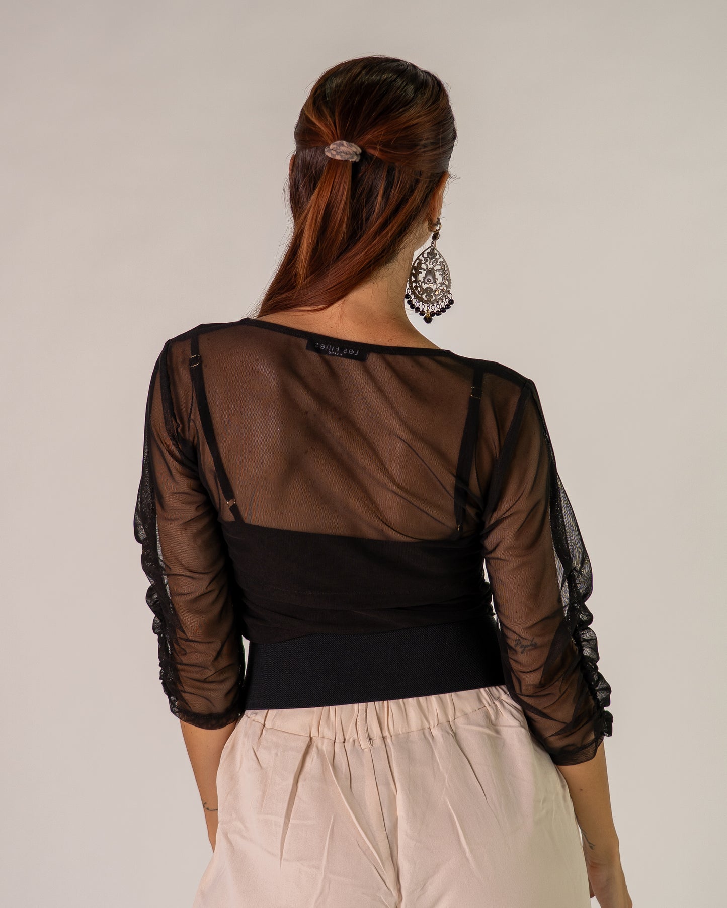 Set Top e Coprispalle in Tulle