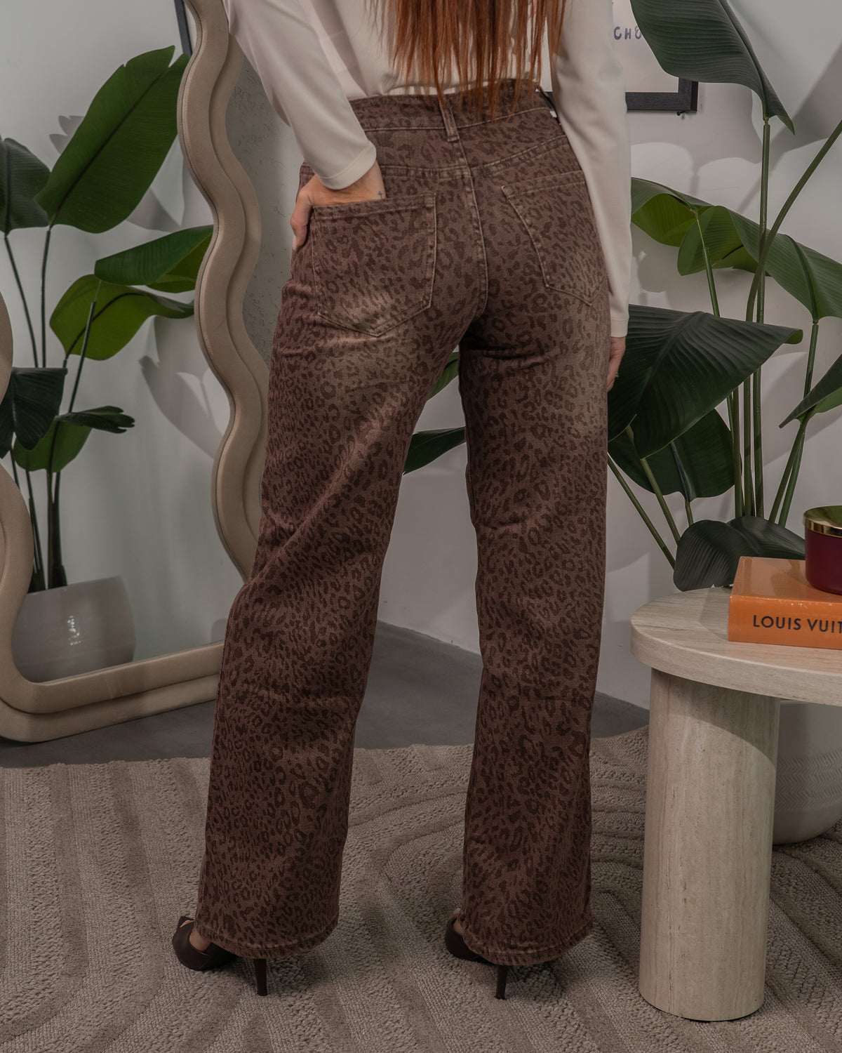 Jeans Leopardato