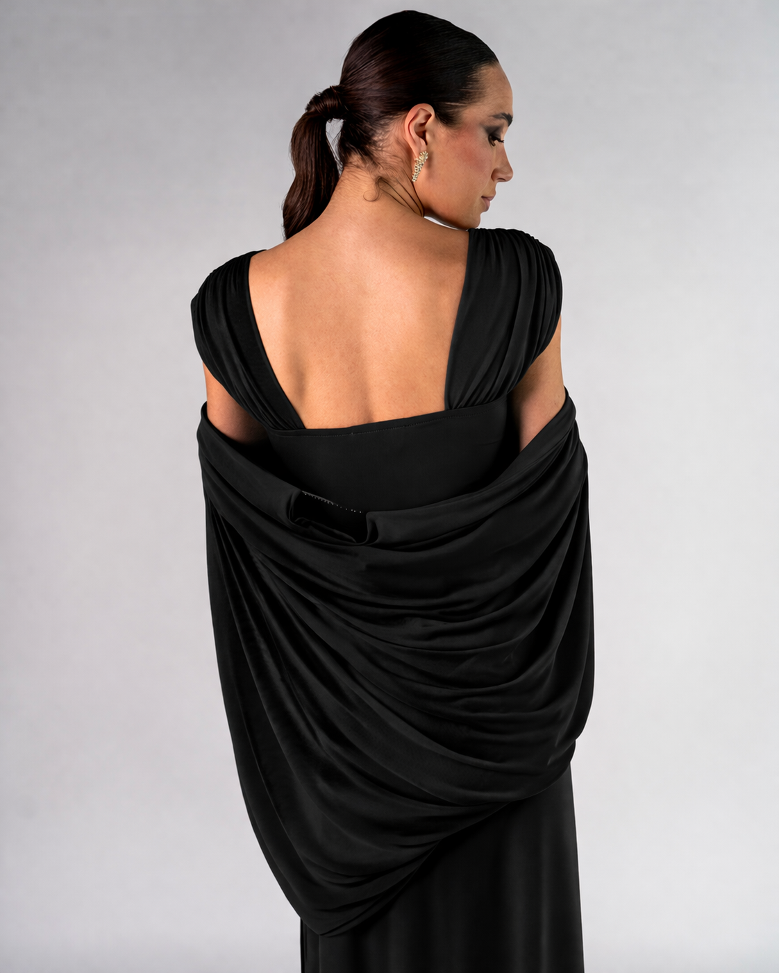 Coprispalle Drappeggiato Elegante