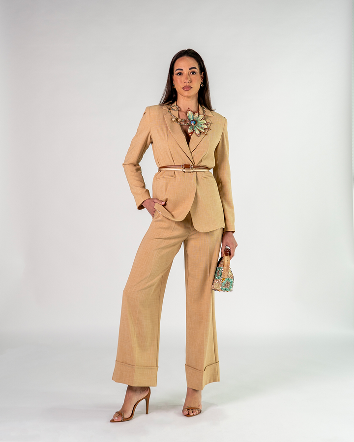 Blazer Monopetto in Cotone