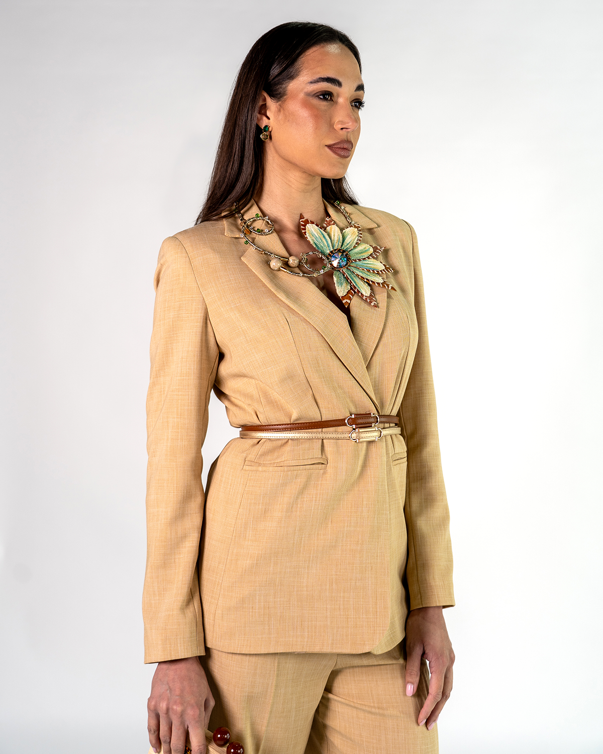 Blazer Monopetto in Cotone