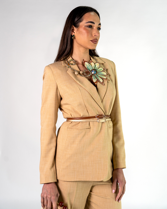 Blazer Monopetto in Cotone