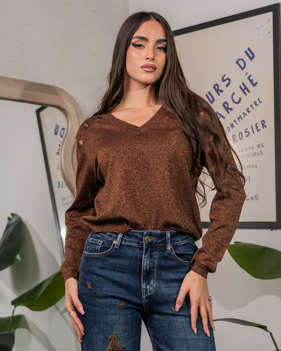 Maglià Lamè con Bottoni F/W