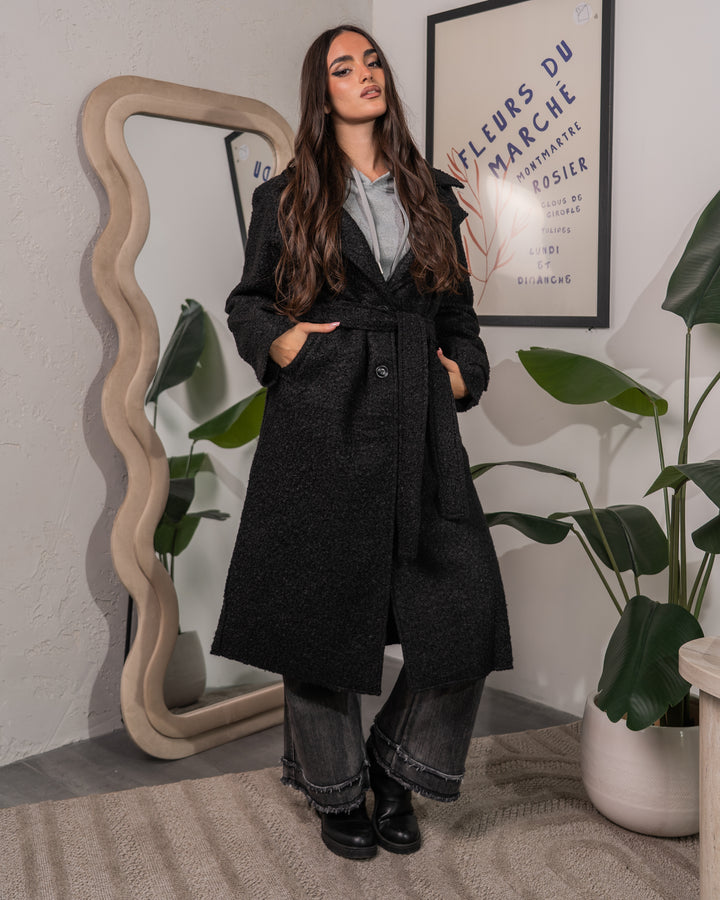 Cappotto Lungo in Bouclè F/W