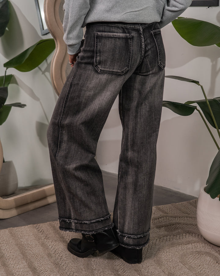 Jeans sfumato grigio/nero F/W