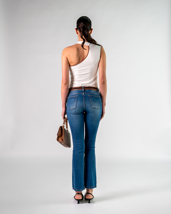 Top Halter con Anello