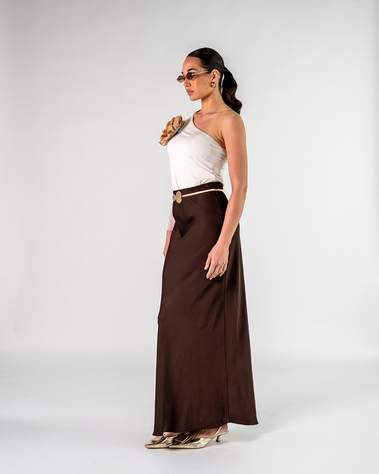 Top Monospalla con Fiore