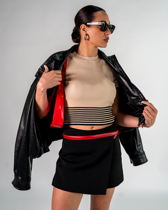 Crop Top a Costine
