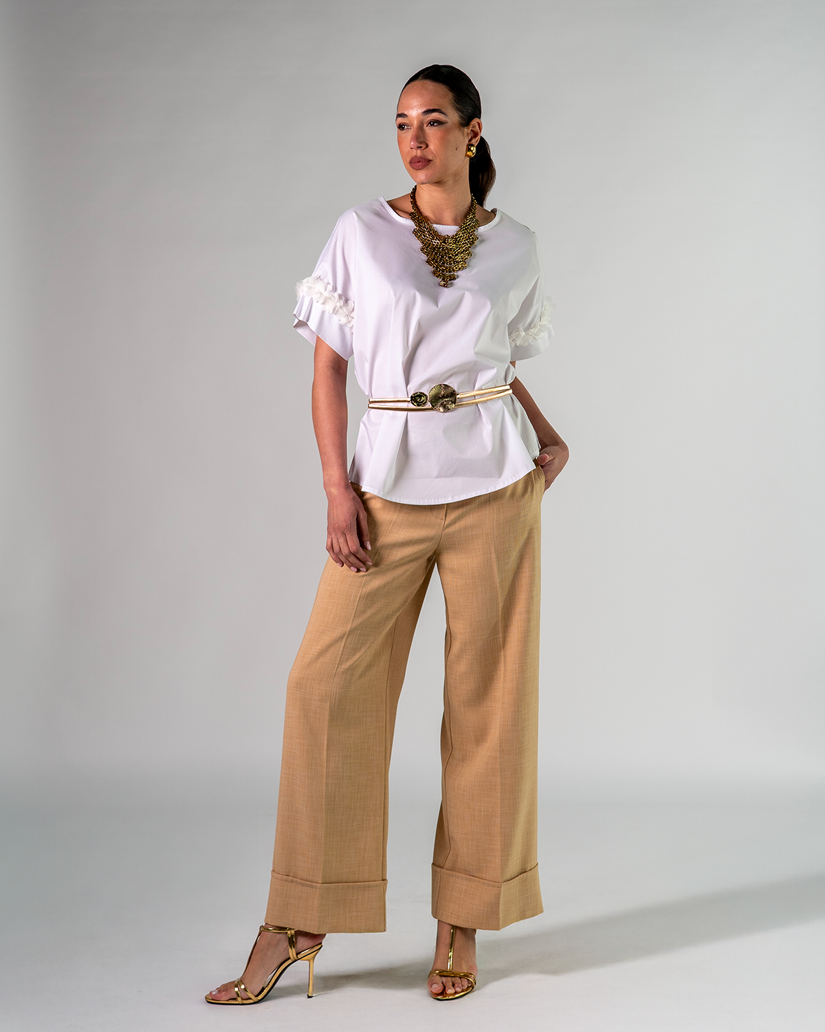 Maglia con Rouches