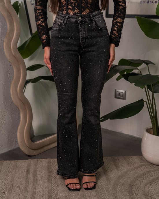 Jeans Stellato Nero