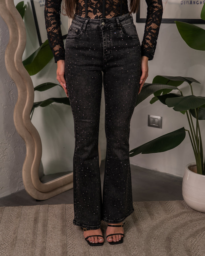 Jeans Stellato Nero