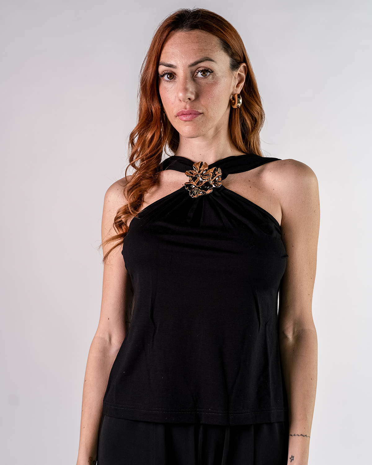 Top Incrocio Spalle Scoperte