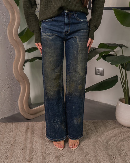 Jeans Vintage Sfumato Oro