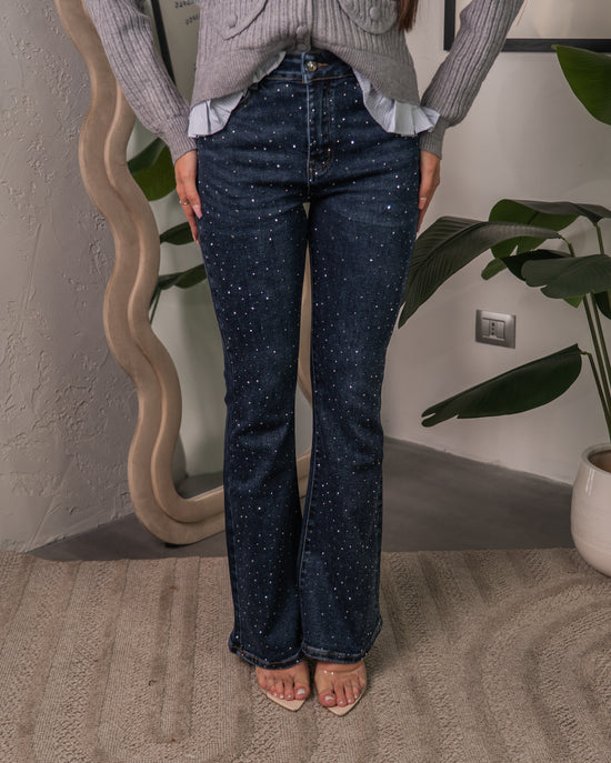 Jeans Stellato Blu