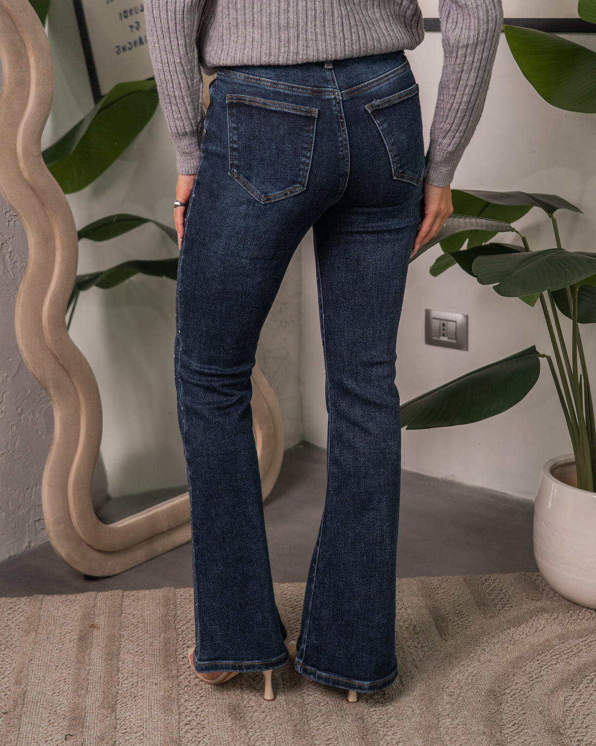 Jeans Stellato Blu