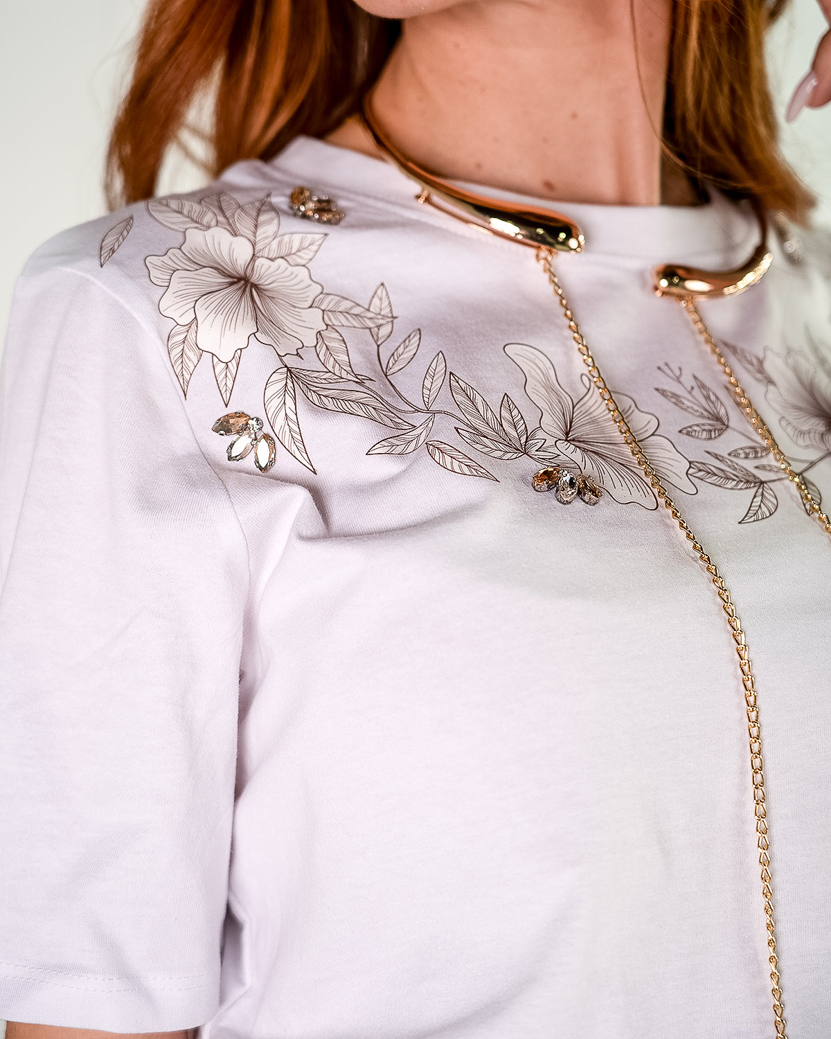 T-shirt Flowers Chic