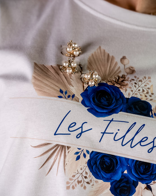 T-shirt Blue Rose