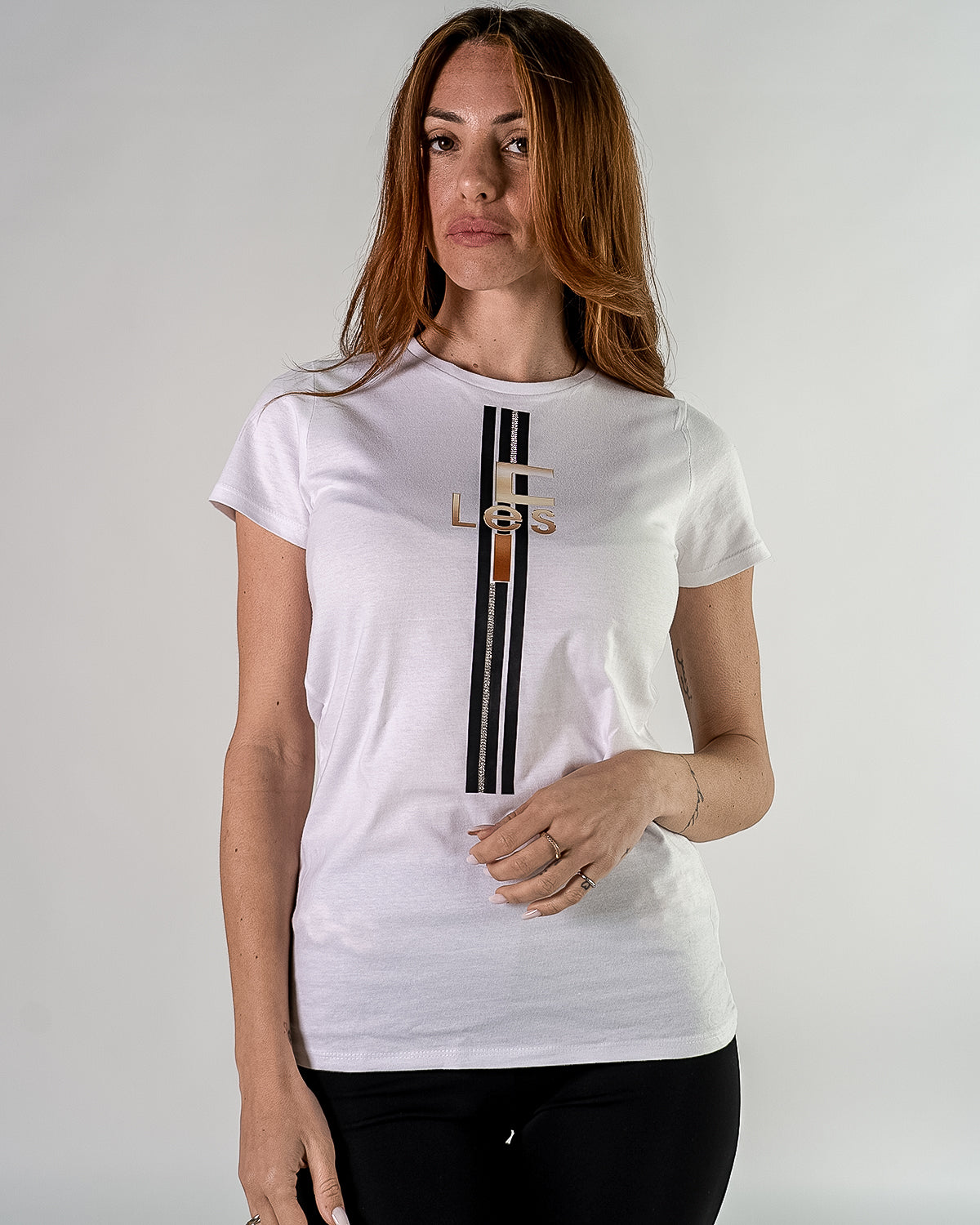 T shirt con logo stampato
