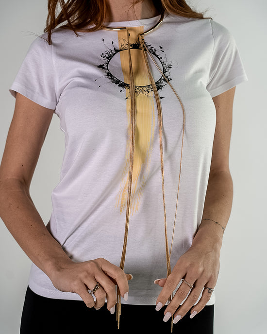 T shirt gold
