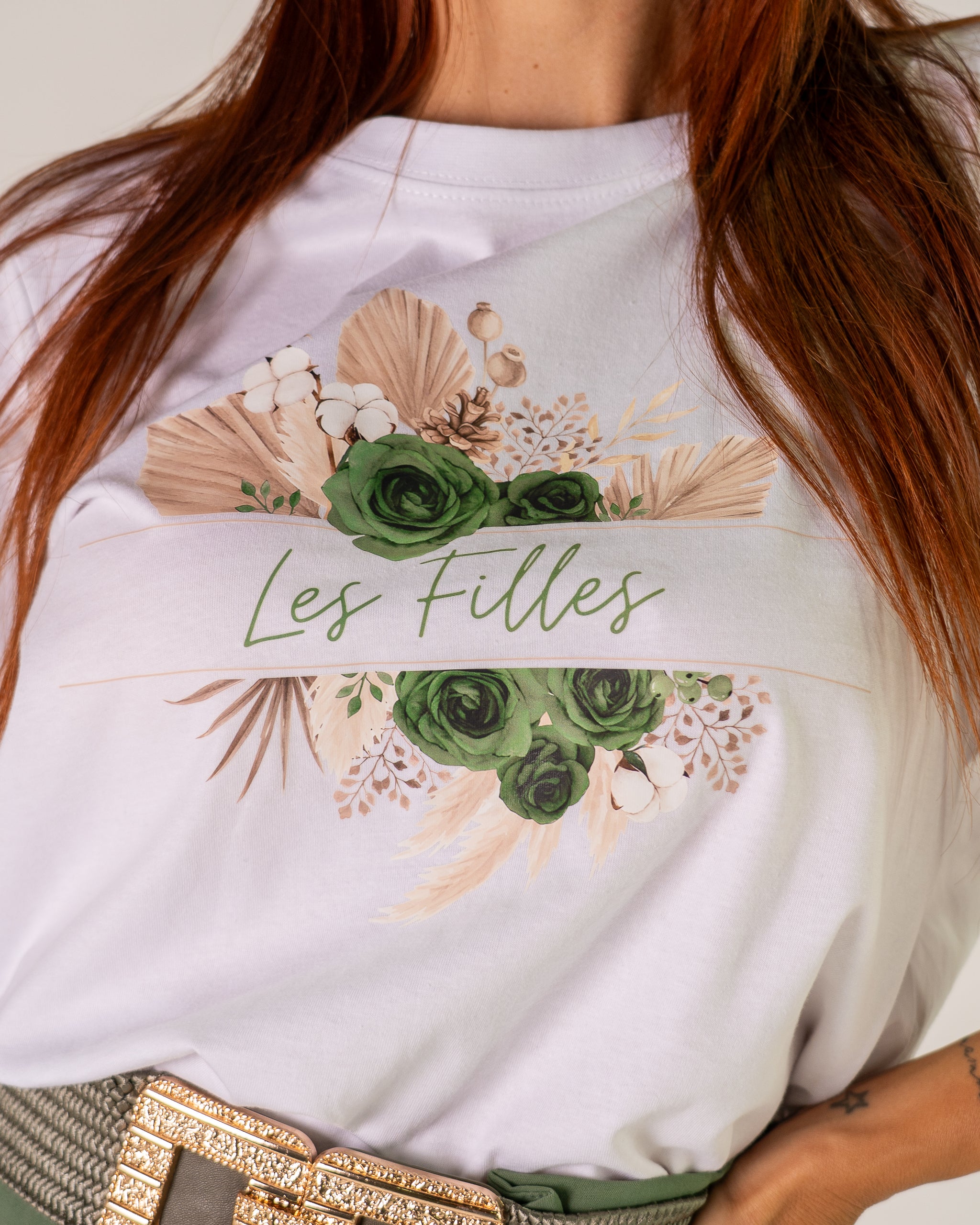 T-shirt bouquet les filles