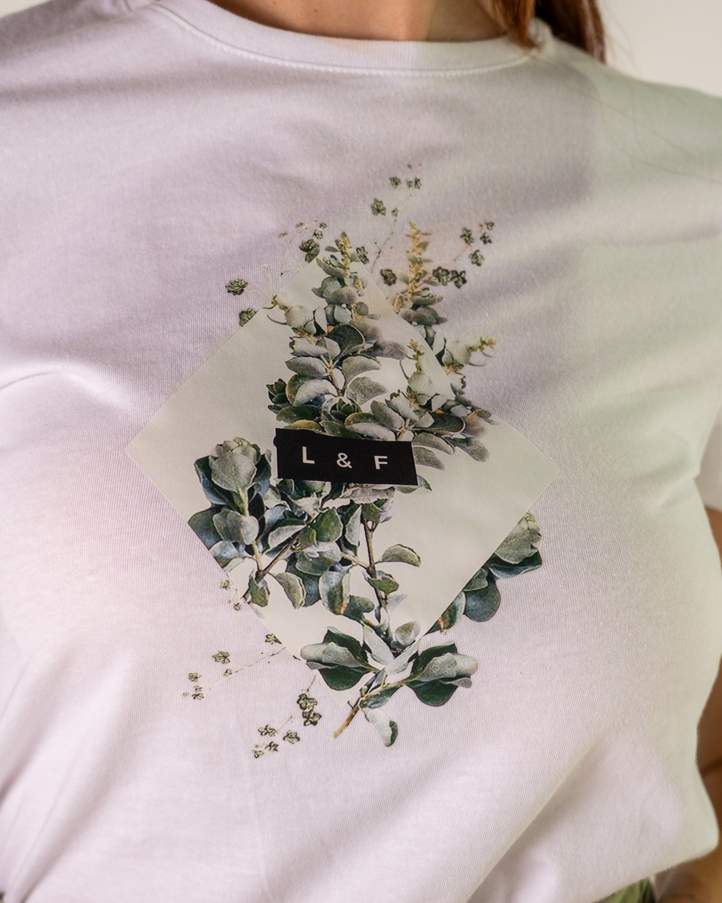 T-Shirt in Cotone Ramo