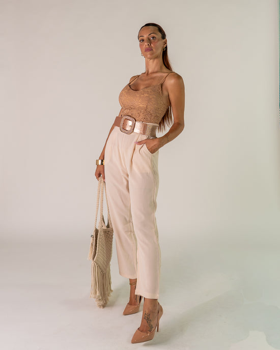 Top Crochet Capri