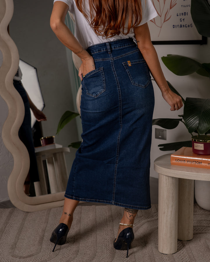Gonna lunga di jeans F/W