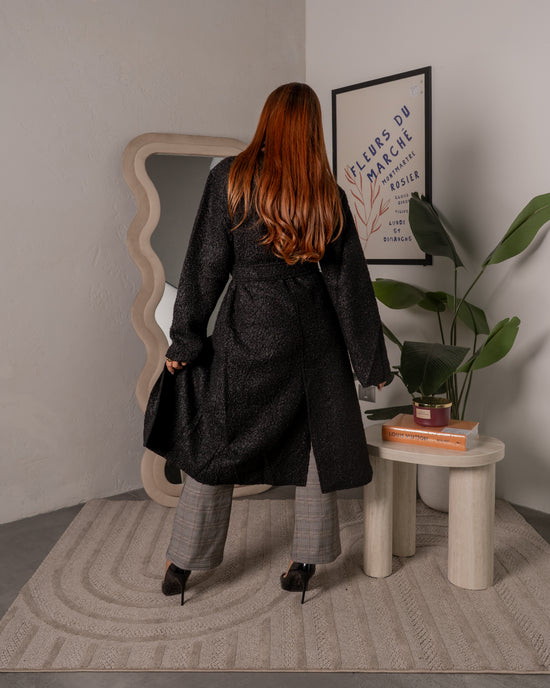 Cappotto lungo in bouclè F/W