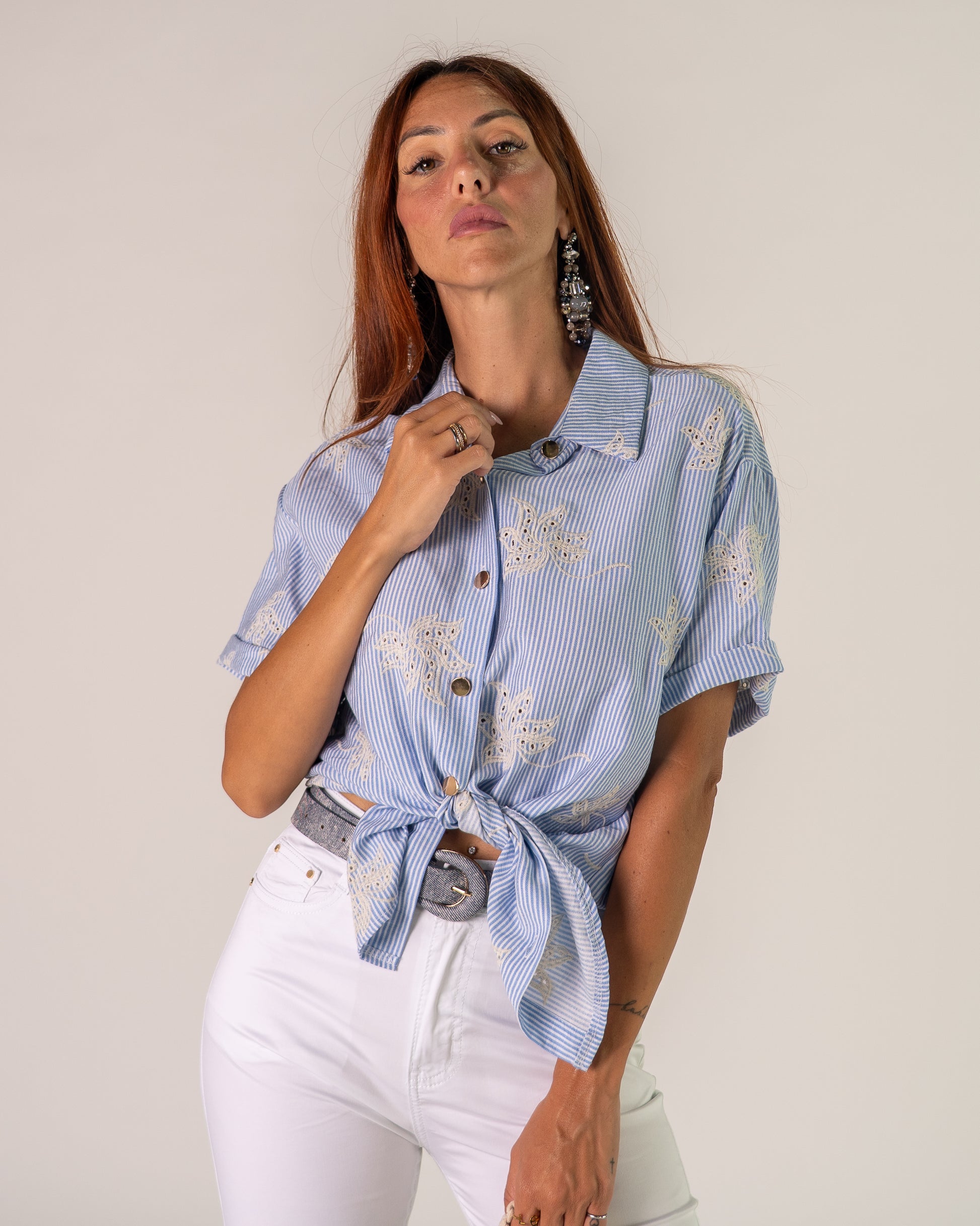 Camicia Capri Celeste