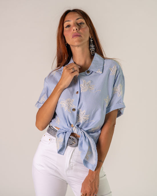 Camicia Capri Celeste