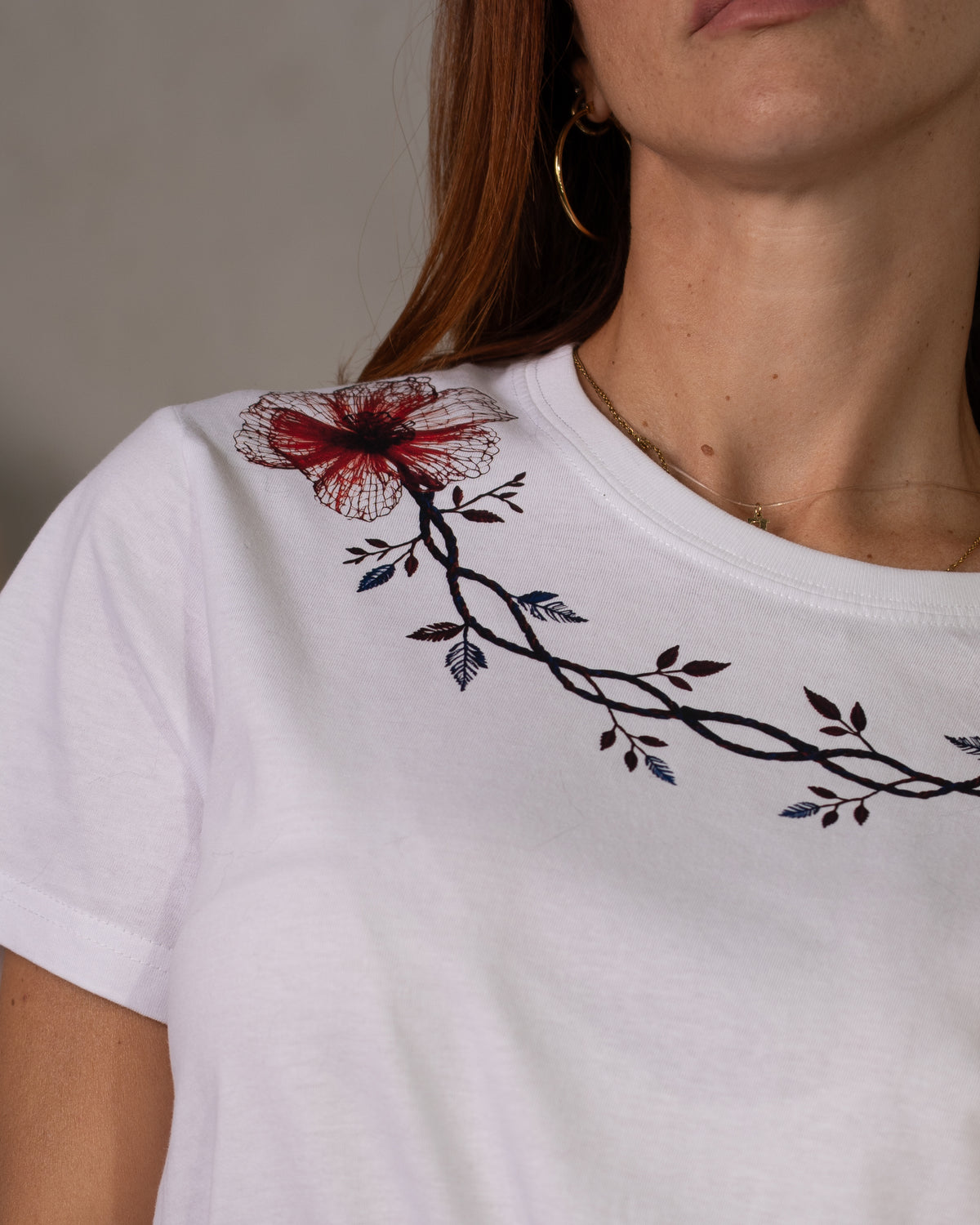 T-shirt Ramage Floreale