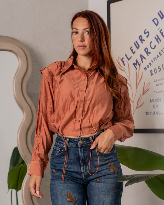 Camicia con Borchie