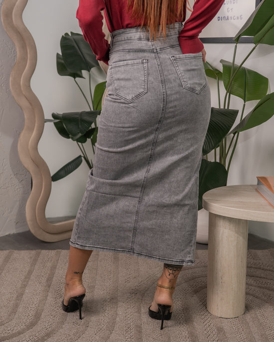Gonna lunga di jeans F/W