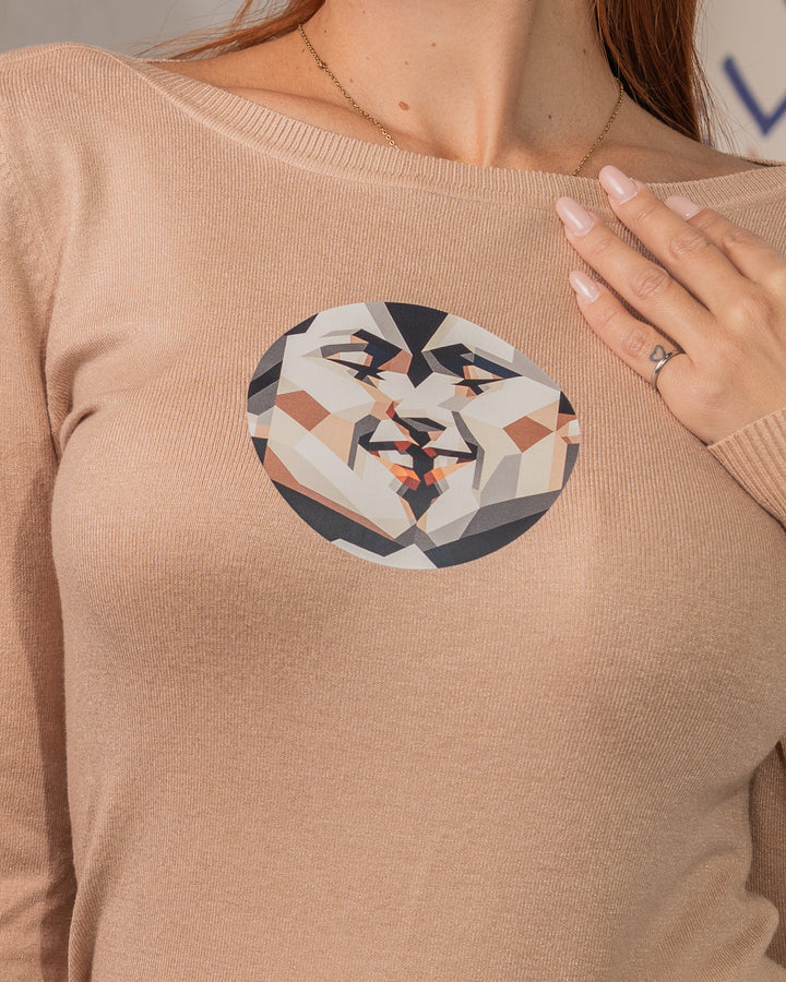 Maglia Rasata Smile Kiss
