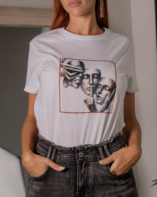T-shirt "Non vedo non sento non parlo" F/W